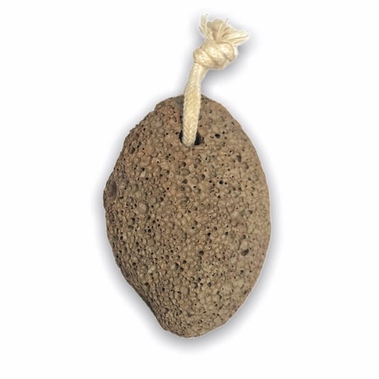 me mother earth lava pumice stone with cotton hanging loop