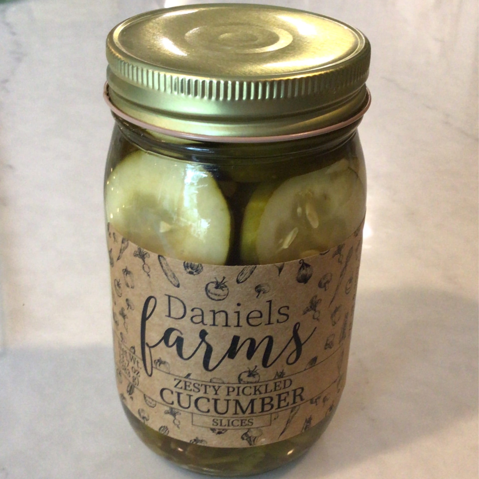 sold out daniel pickles zesty cucumber
