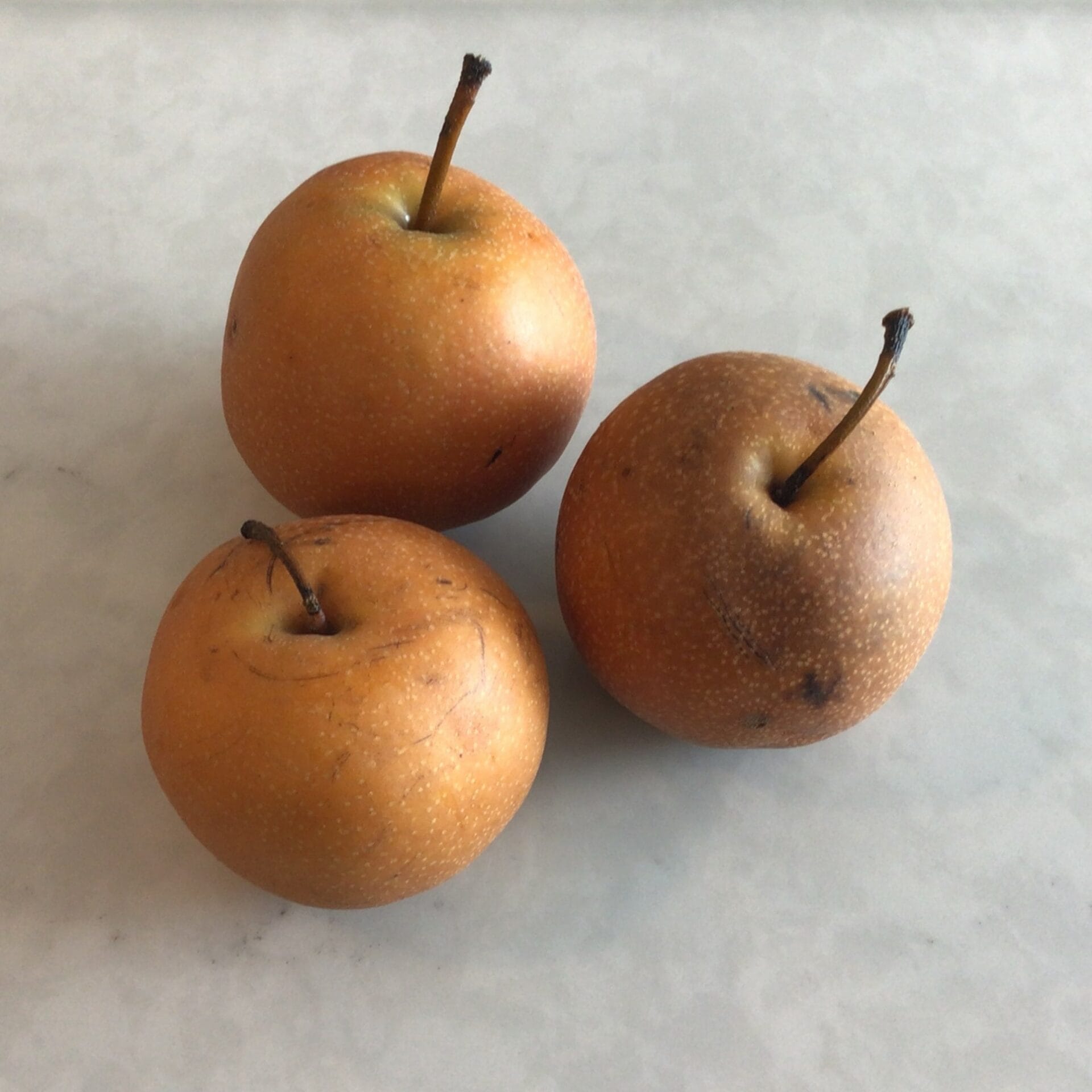 Frozen local asian pears