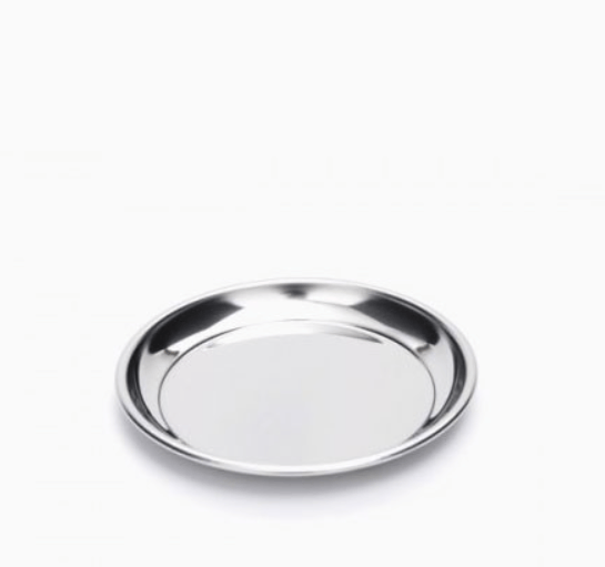 onyx stainless steel polished plates medium