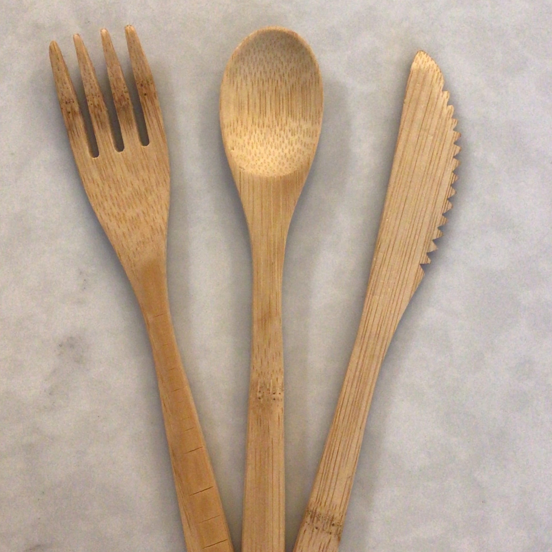 mariposa bamboo utensil set 3 pieces