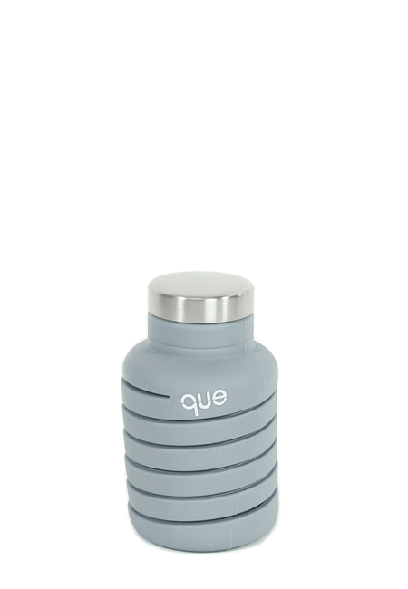 que bottle collapsible silicone bottle