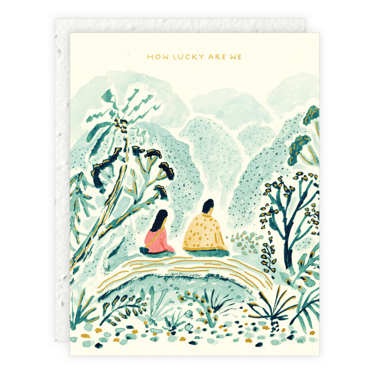 seedlings card love friendship wedding