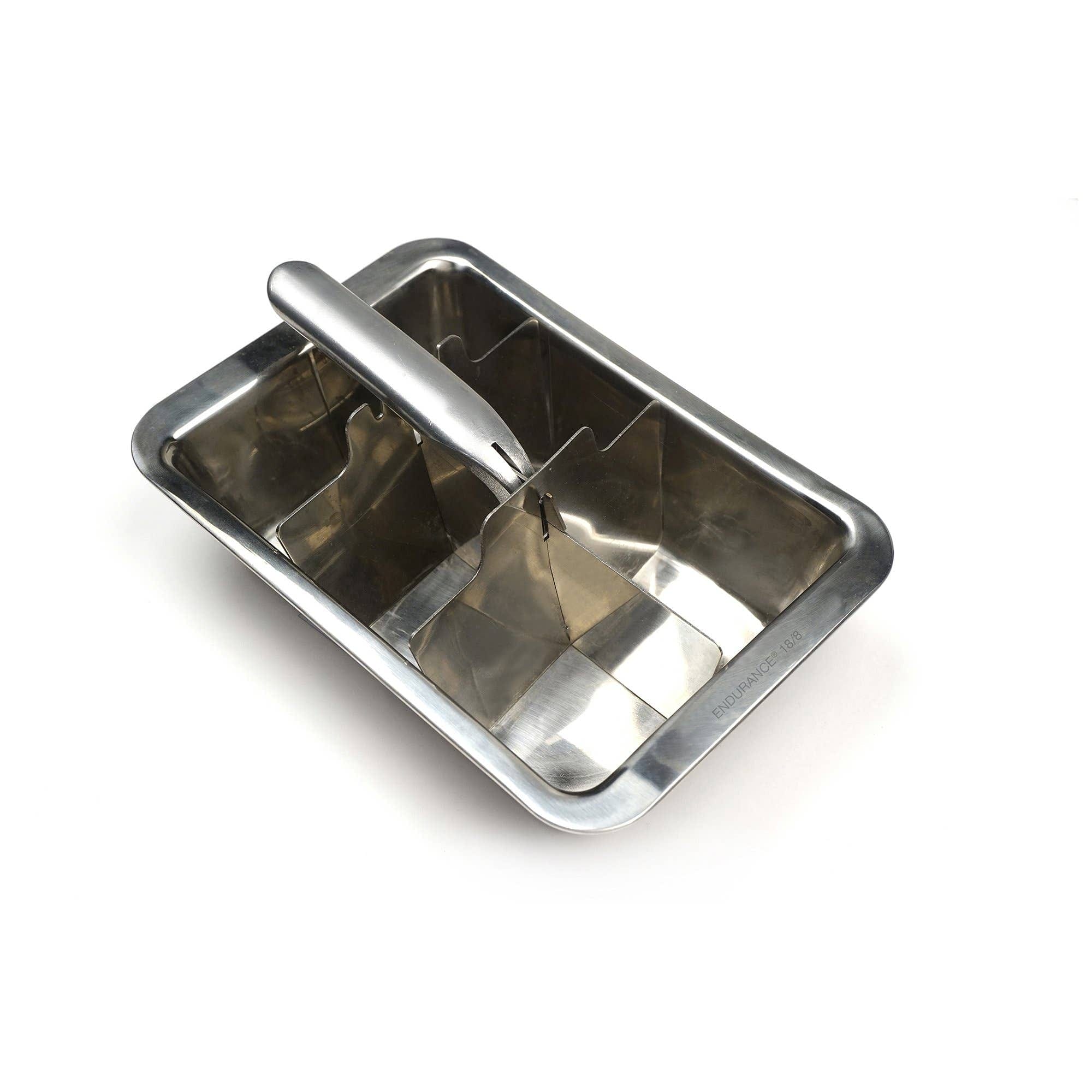 Onyx Stainless Steel Ice Cube Tray