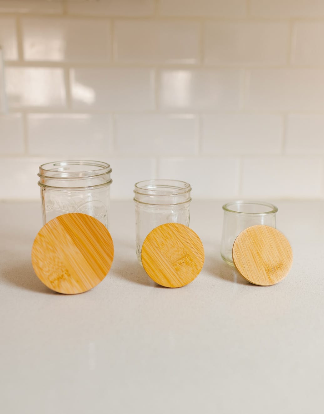 Wood Mason Jar Lids [2]